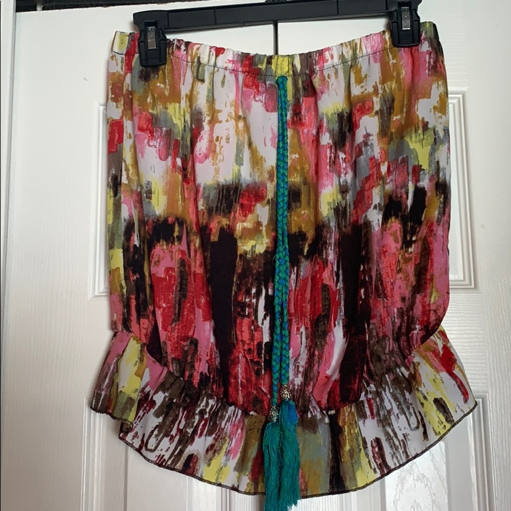 Swoon tube multi-color top size Medium